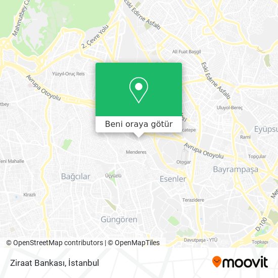 Ziraat Bankası harita