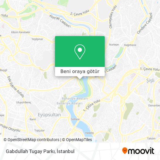 Gabdullah Tugay Parkı harita