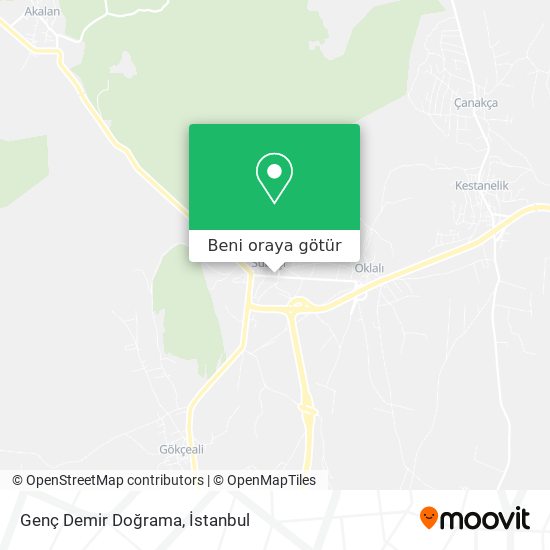 Genç Demir Doğrama harita