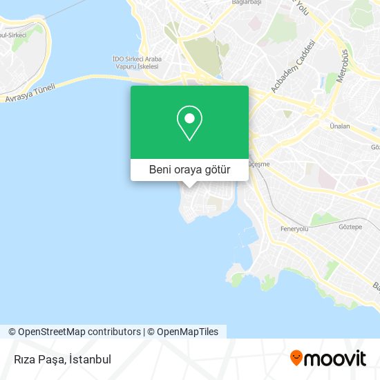 Rıza Paşa harita