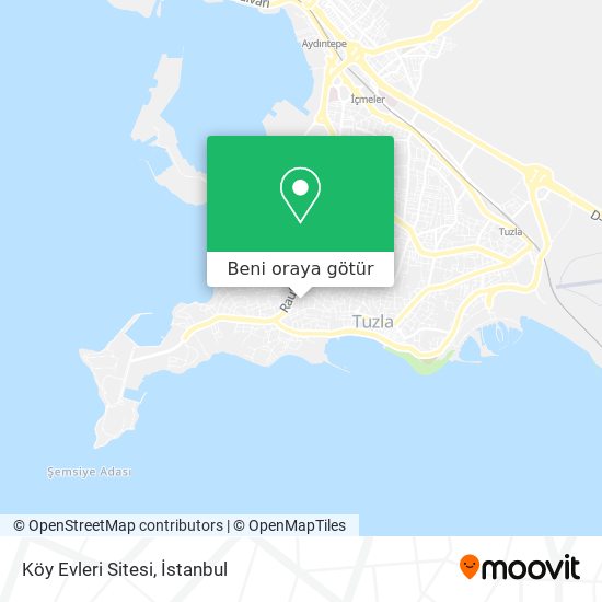 Köy Evleri Sitesi harita