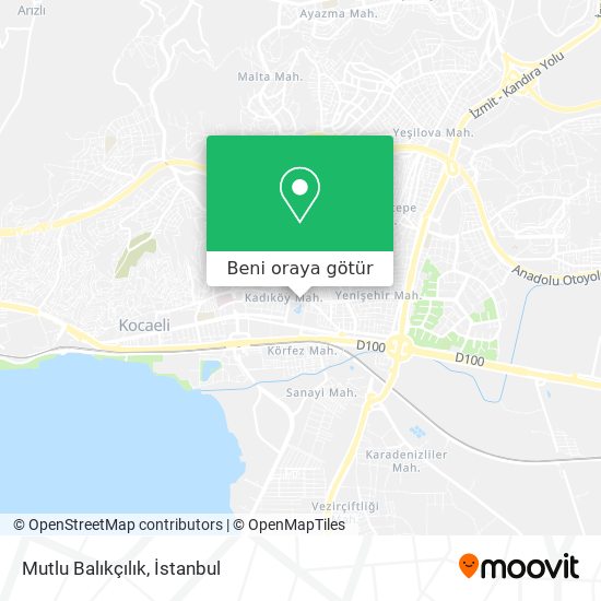 Mutlu Balıkçılık harita
