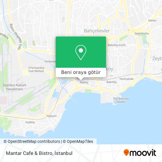 Mantar Cafe & Bistro harita