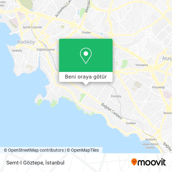 Semt-I Göztepe harita