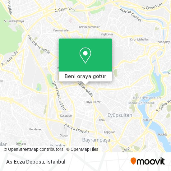 As Ecza Deposu harita