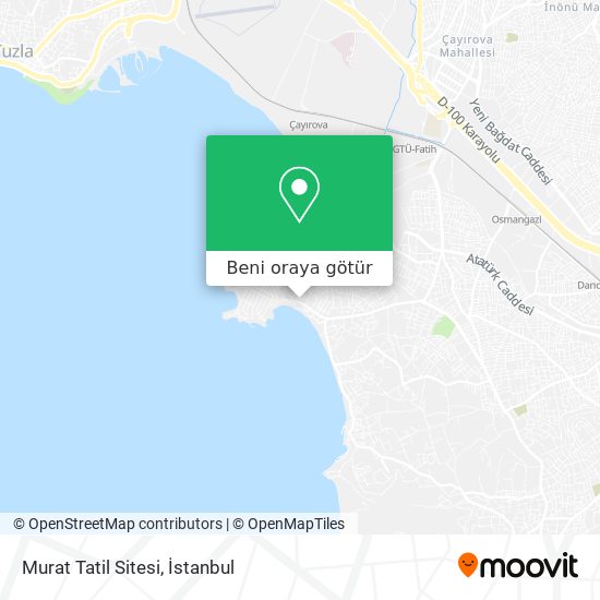 Murat Tatil Sitesi harita