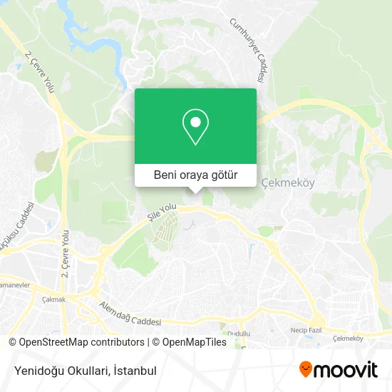 Yenidoğu Okullari harita