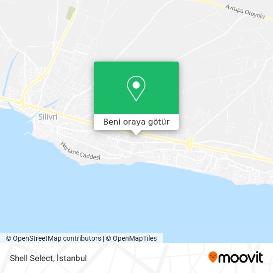 Shell Select harita