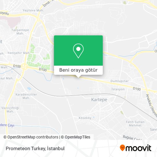 Prometeon Turkey harita