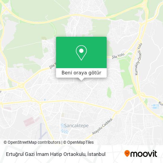 Ertuğrul Gazi İmam Hatip Ortaokulu harita