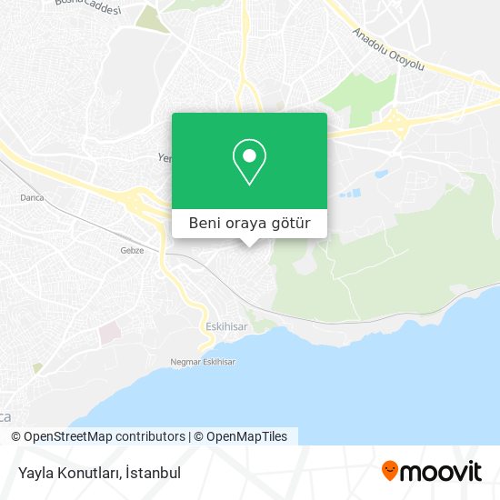 Yayla Konutları harita