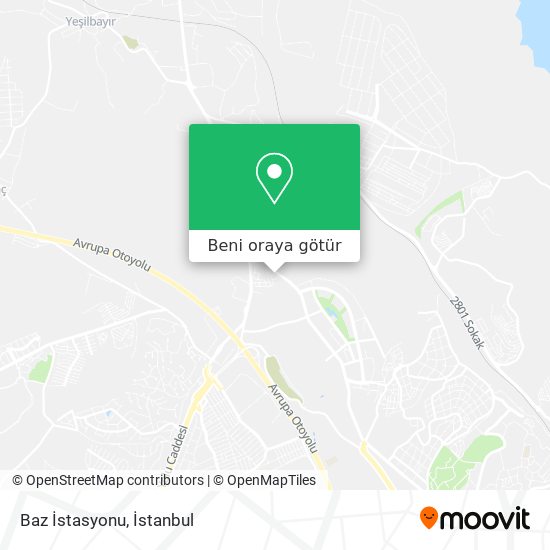 Baz İstasyonu harita