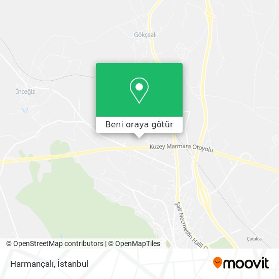 Harmançalı harita