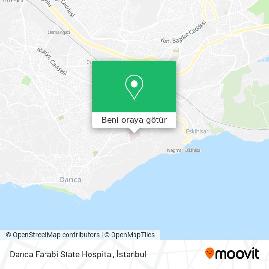 Darıca Farabi State Hospital harita