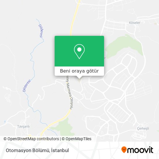 Otomasyon Bölümü harita