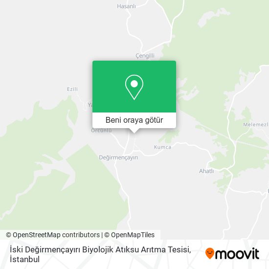 İski Değirmençayırı Biyolojik Atıksu Arıtma Tesisi harita