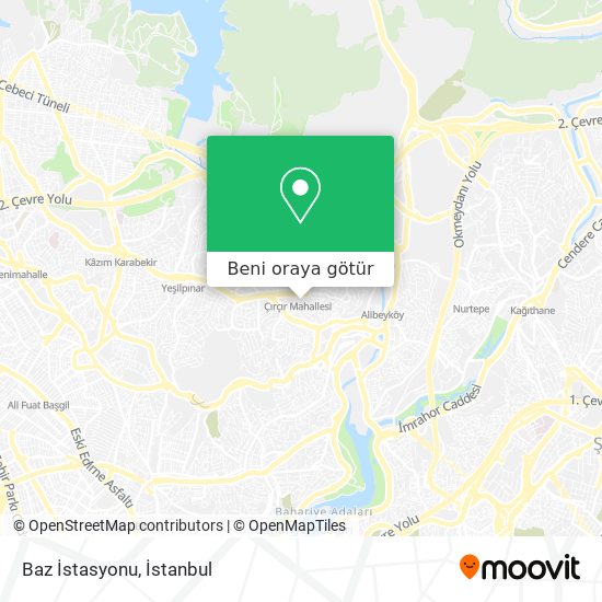 Baz İstasyonu harita