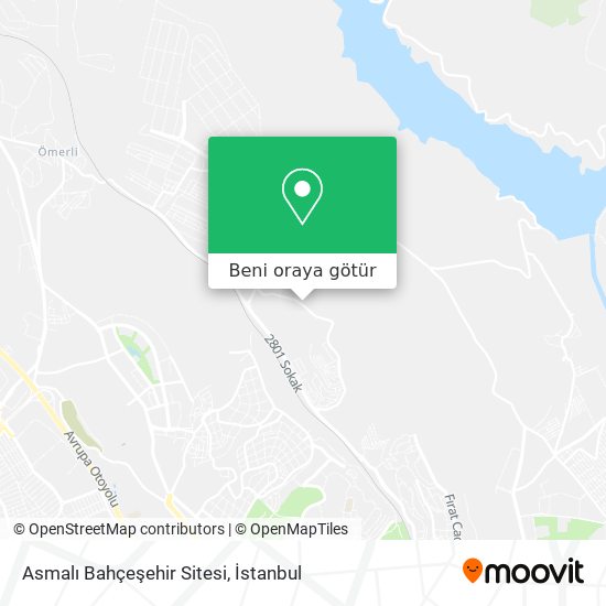 Asmalı Bahçeşehir Sitesi harita