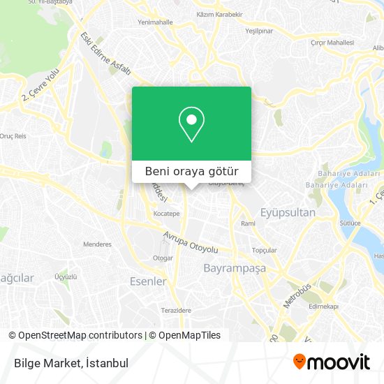 Bilge Market harita