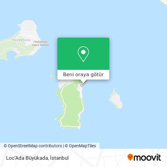 Loc’Ada Büyükada harita