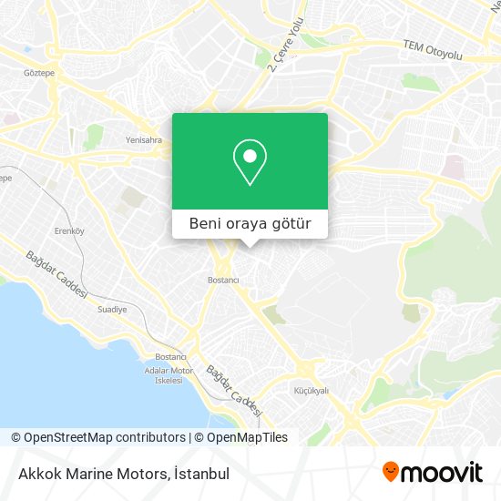 Akkok Marine Motors harita