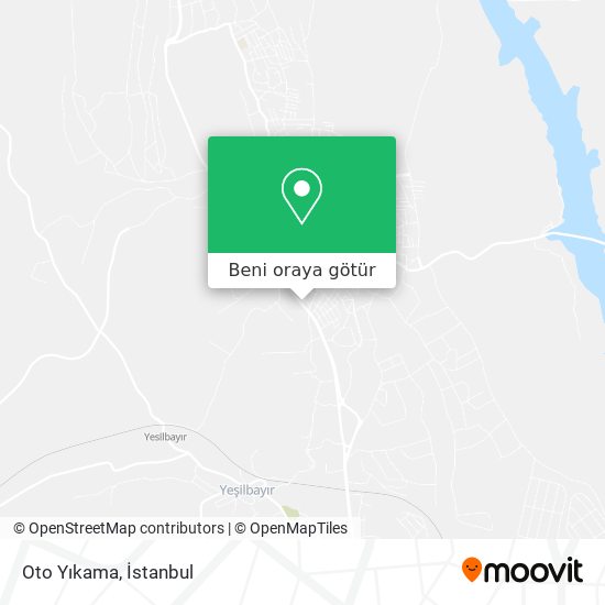 Oto Yıkama harita