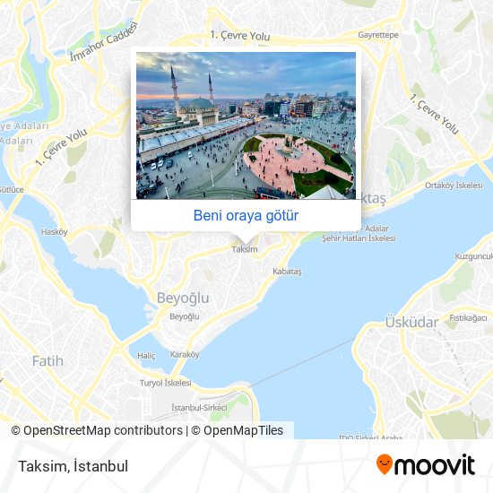 Taksim harita