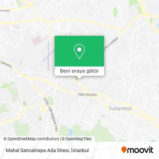 Mahal Sancaktepe Ada Sitesi harita