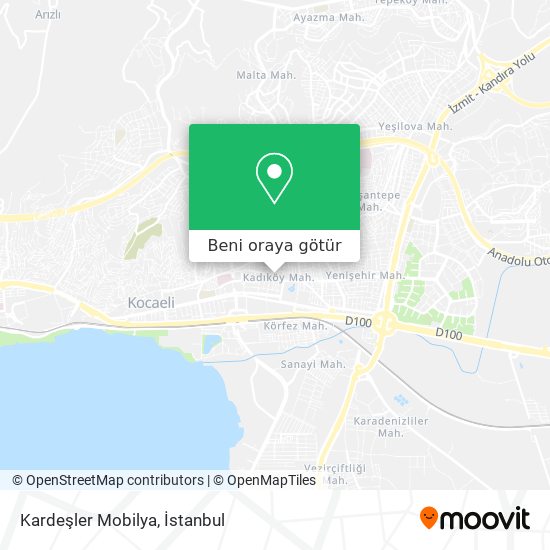 Kardeşler Mobilya harita