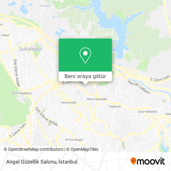 Angel Güzellik Salonu harita