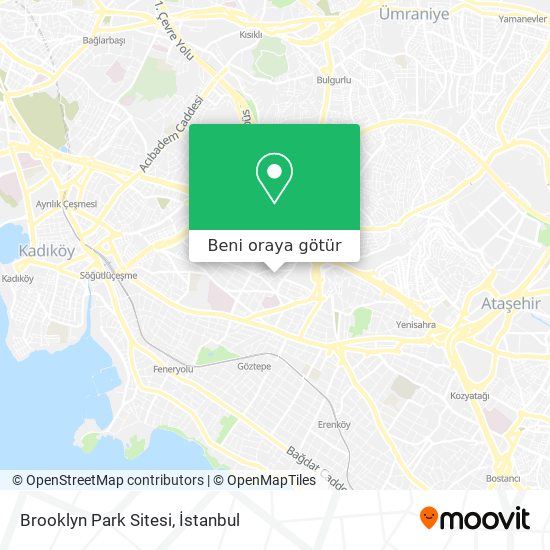 Brooklyn Park Sitesi harita