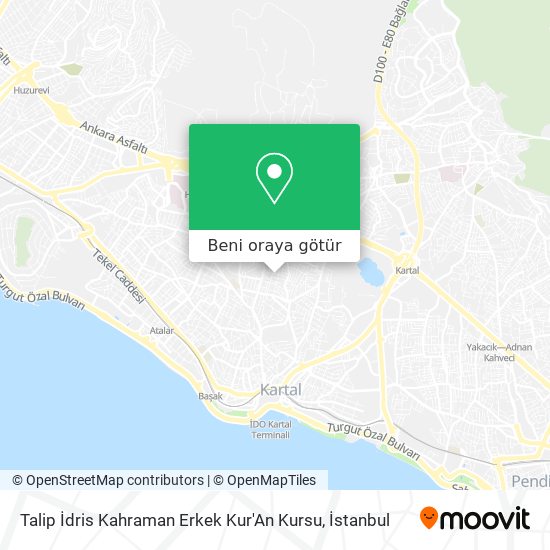 Talip İdris Kahraman Erkek Kur'An Kursu harita