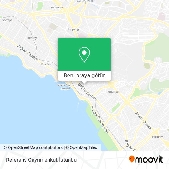 Referans Gayrimenkul harita