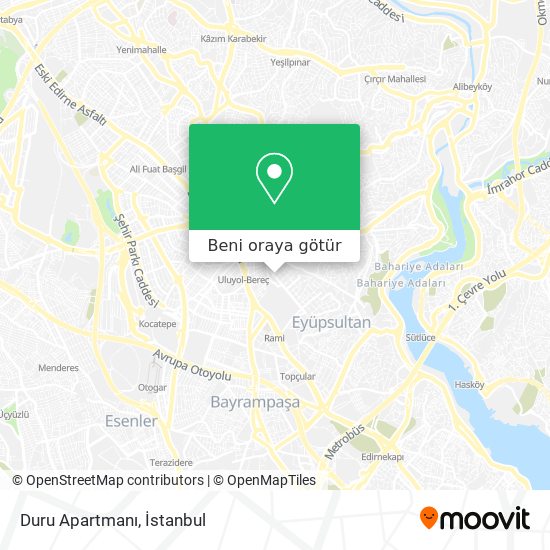 Duru Apartmanı harita