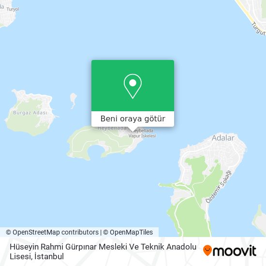 Hüseyin Rahmi Gürpınar Mesleki Ve Teknik Anadolu Lisesi harita
