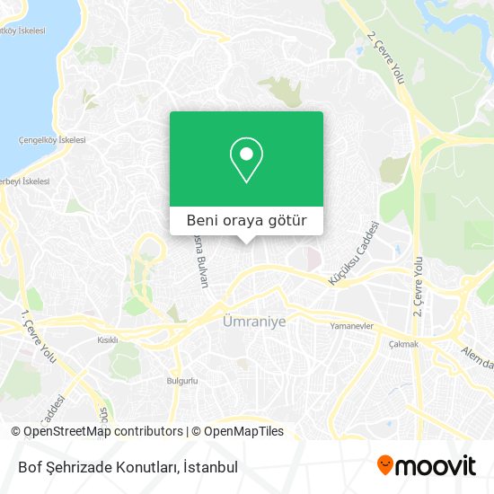 Bof Şehrizade Konutları harita