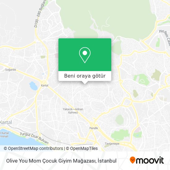Olive You Mom Çocuk Giyim Mağazası harita