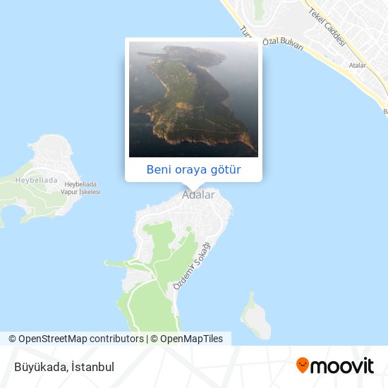 Büyükada harita