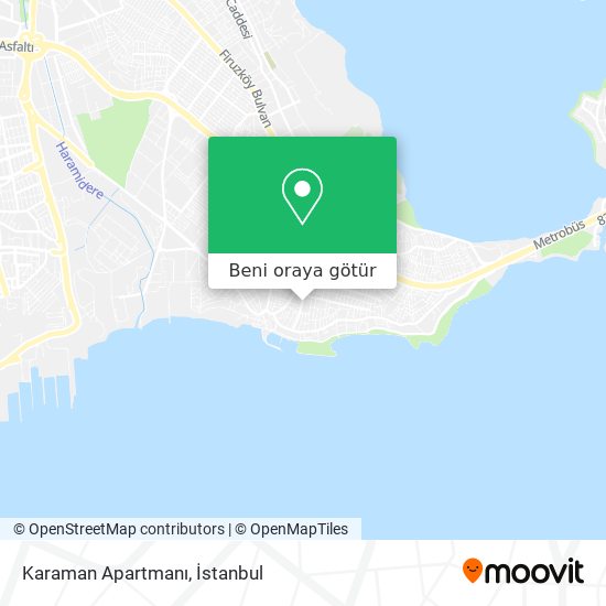 Karaman Apartmanı harita