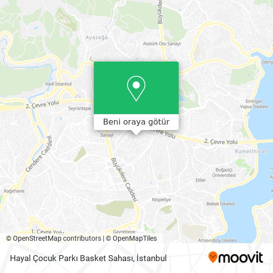 Hayal Çocuk Parkı Basket Sahası harita