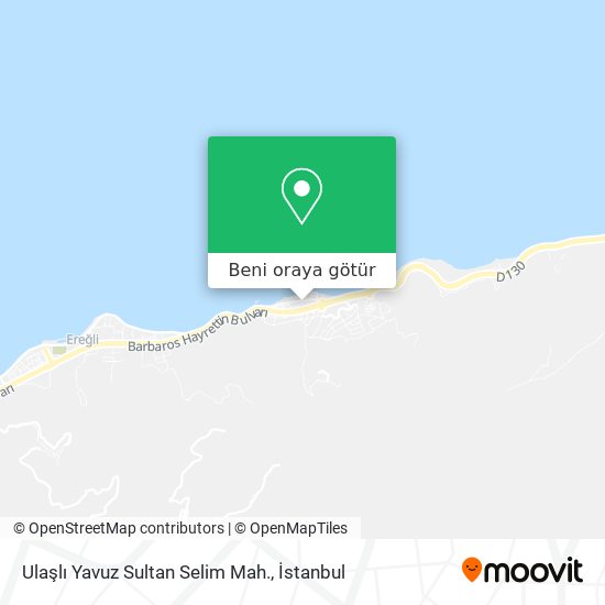 Ulaşlı Yavuz Sultan Selim Mah. harita