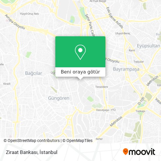 Ziraat Bankası harita
