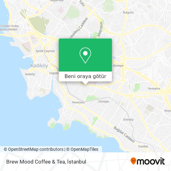 Brew Mood Coffee & Tea harita