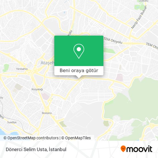 Dönerci Selim Usta harita