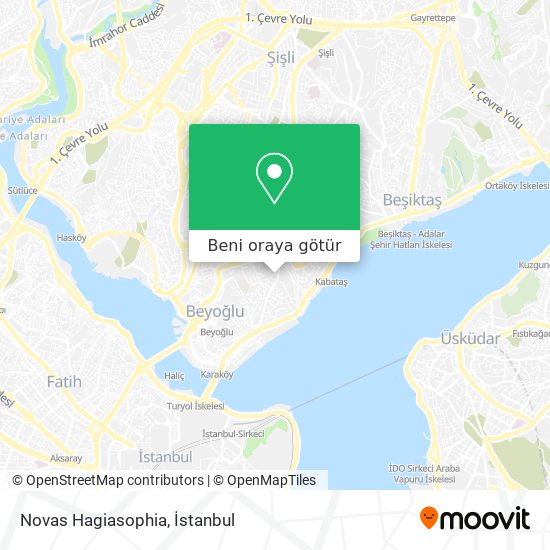 Novas Hagiasophia harita