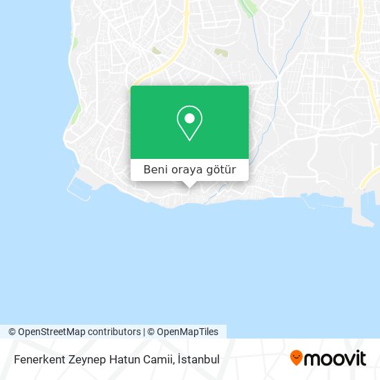 Fenerkent Zeynep Hatun Camii harita
