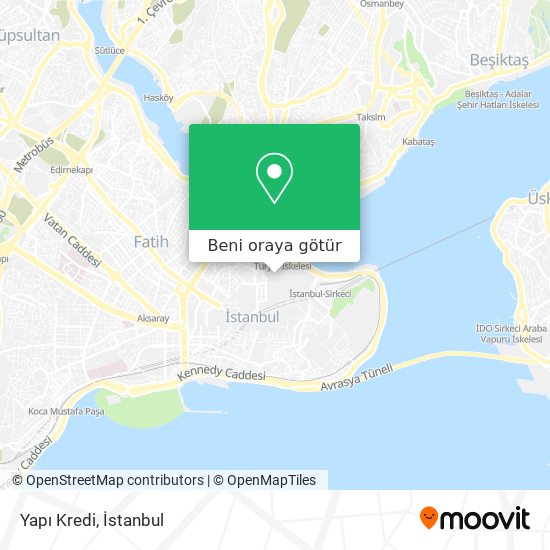 Yapı Kredi harita