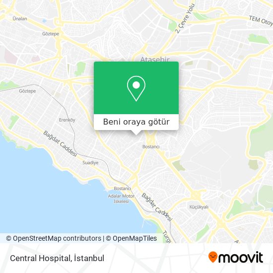 Central Hospital harita
