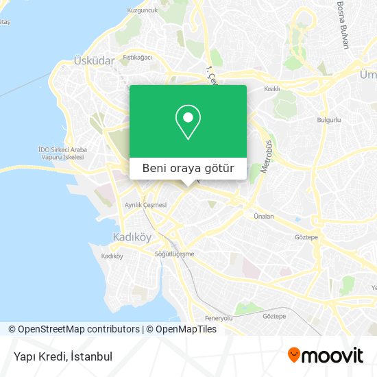 Yapı Kredi harita