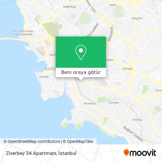 Ziverbey 34 Apartmanı harita